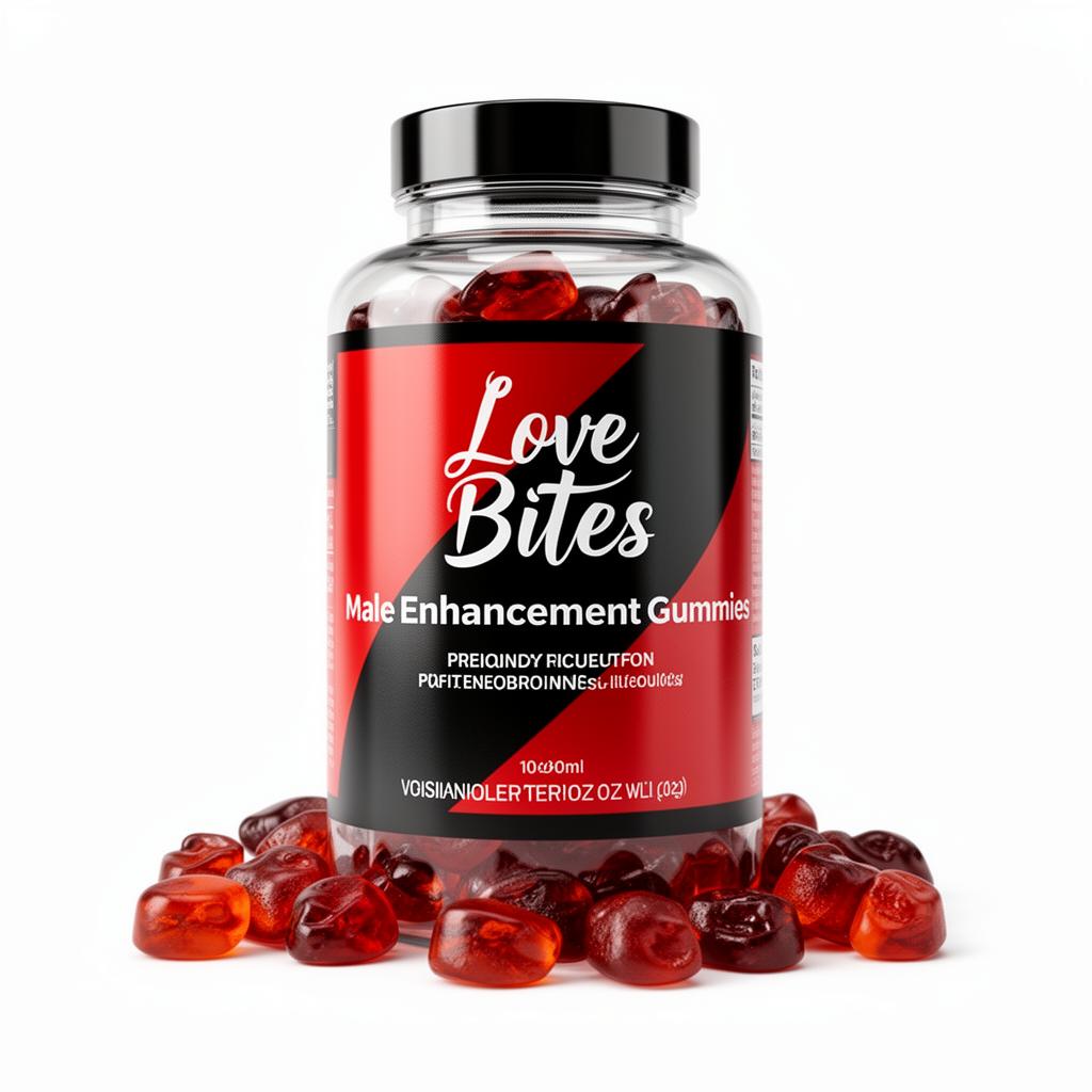 Love Bites Male Enhancement Gummies bottle